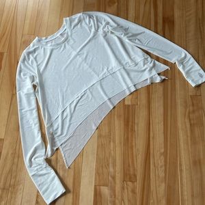 Free people Movement white shirt.